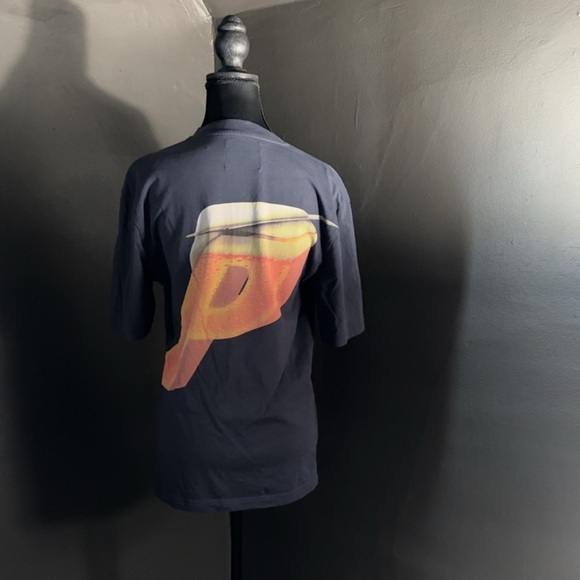 PALACE x Stella Artois Navy T-Shirt with Red Logo - Picture 4 of 5